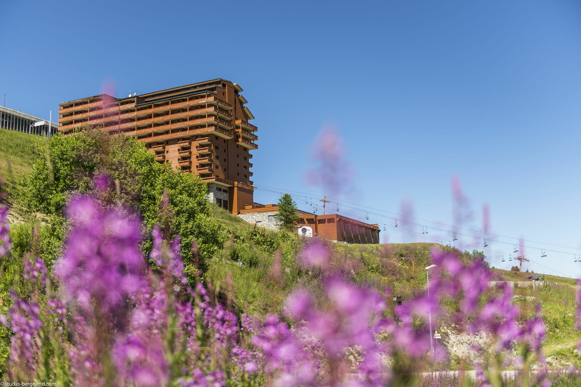 Résidence Pierre&Vacances Premium Les Hauts Bois La Plagne Esterno foto