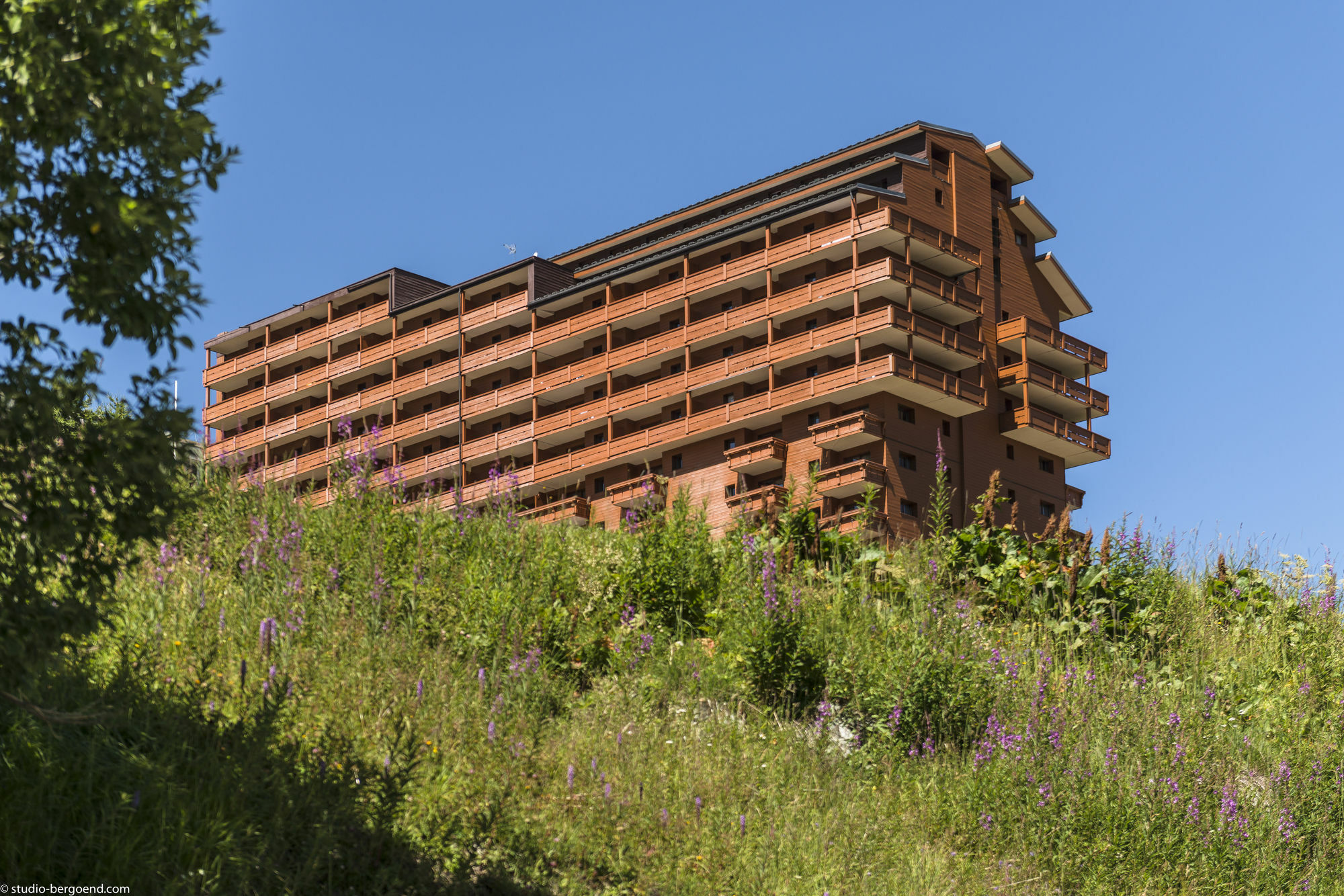 Résidence Pierre&Vacances Premium Les Hauts Bois La Plagne Esterno foto